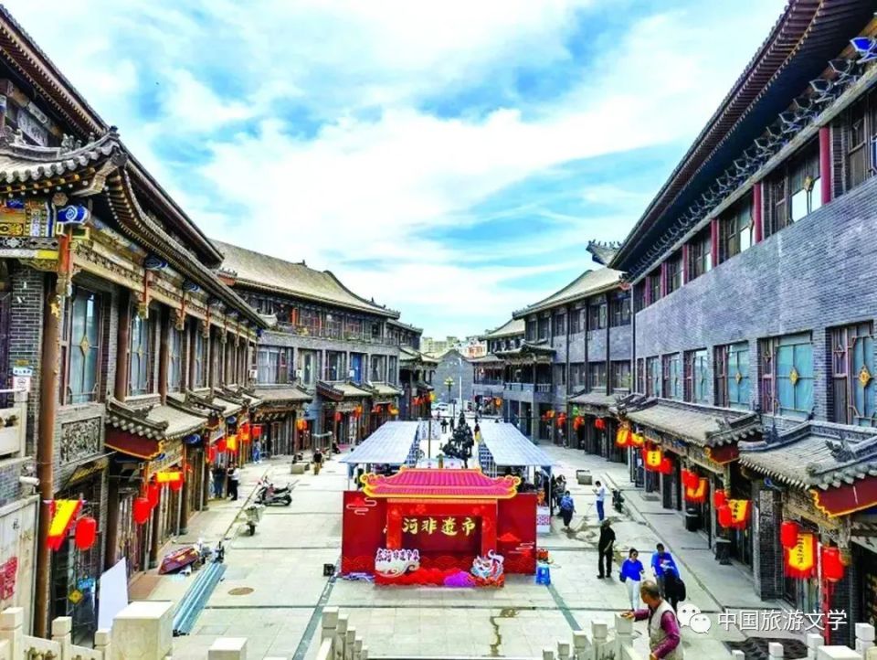 包头金街仿古建筑群
