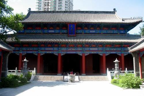 长春文庙大成殿建筑立面