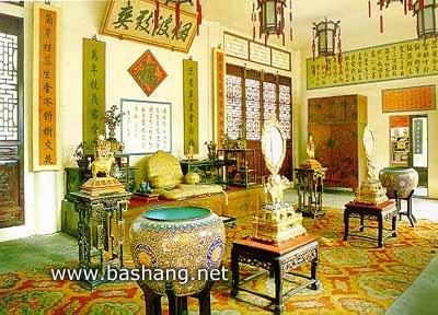烟波致爽殿外景，正宫后寝部分的核心建筑