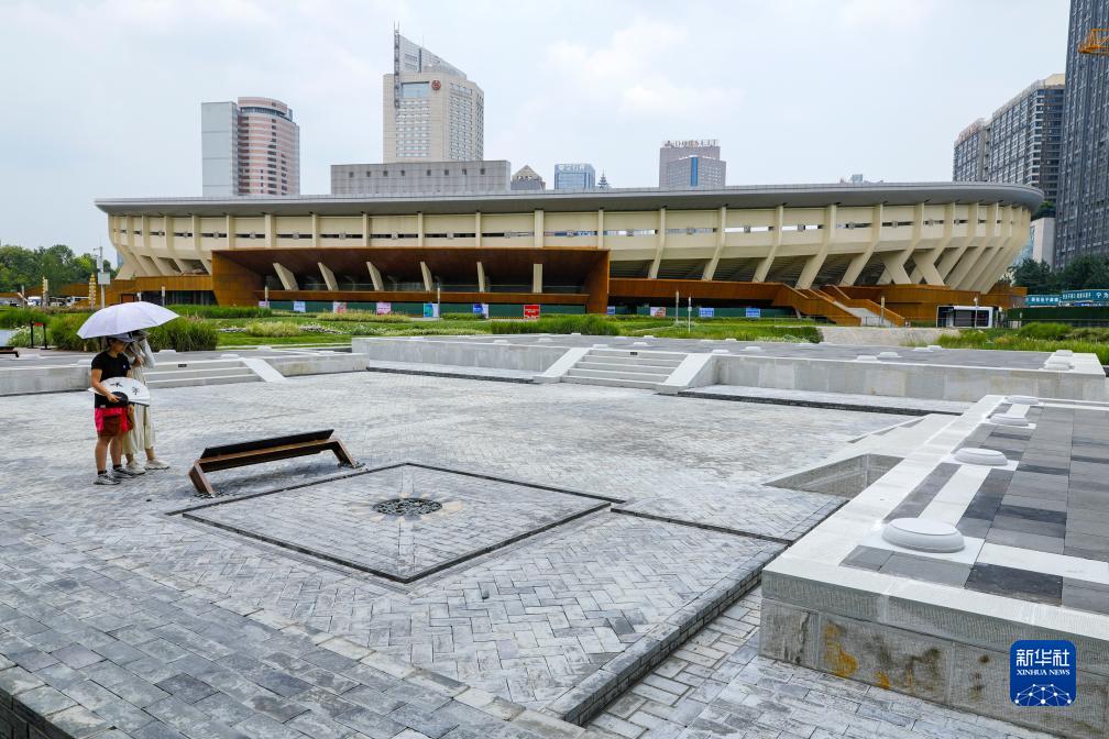 东华门考古遗址公园外场俯瞰