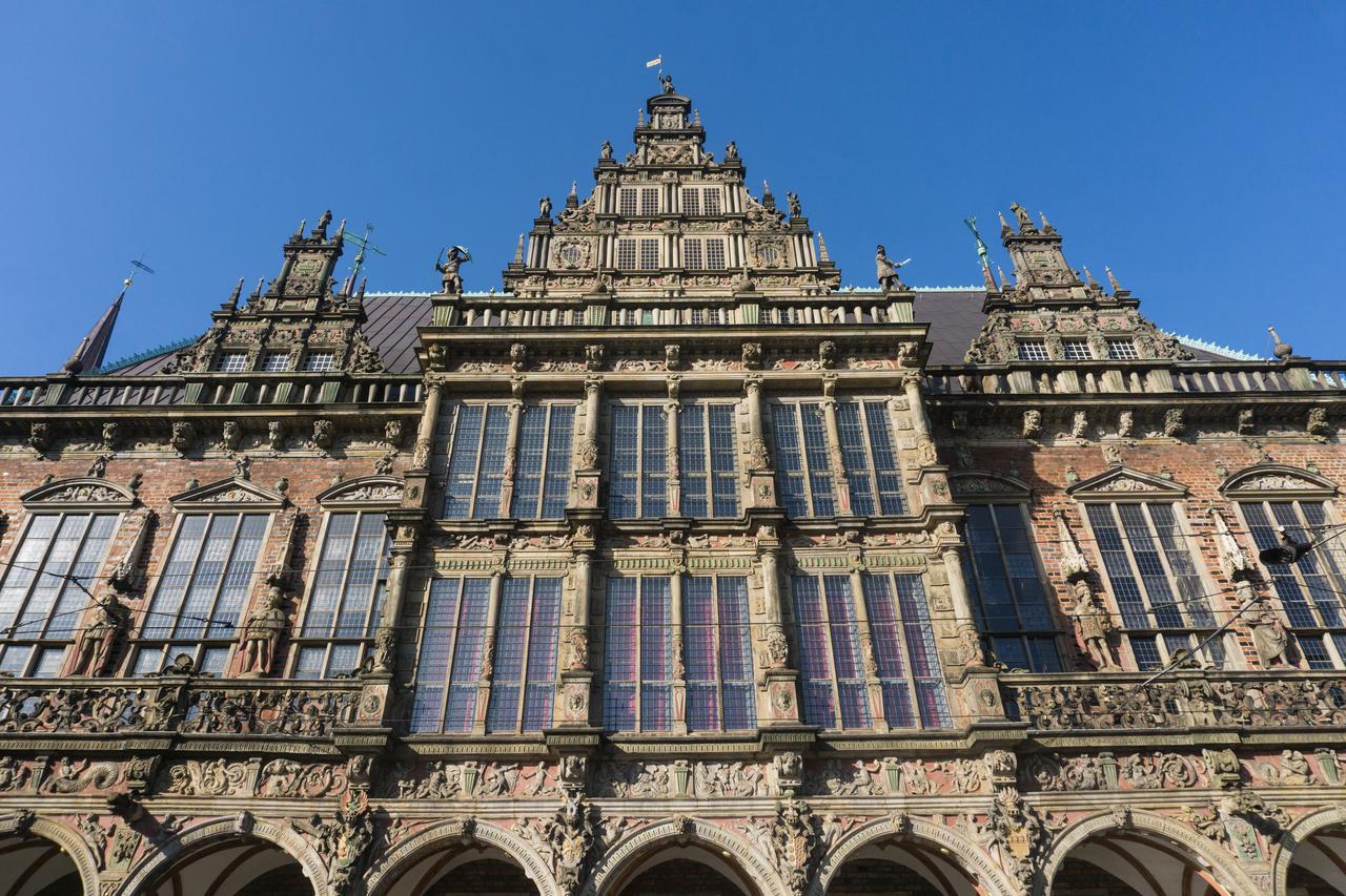 Bremen 市政厅威悉文艺复兴立面