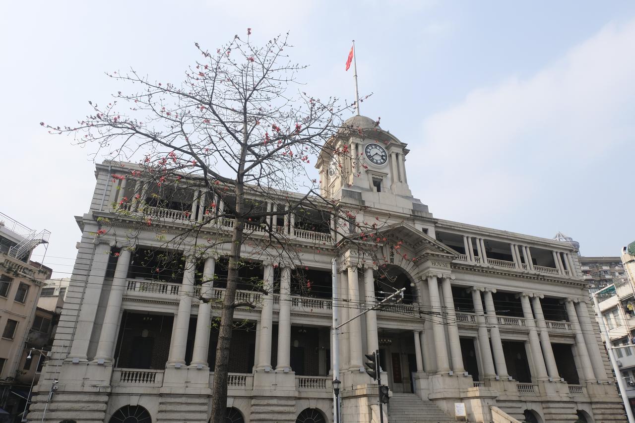 粤海关旧址与珠江江面