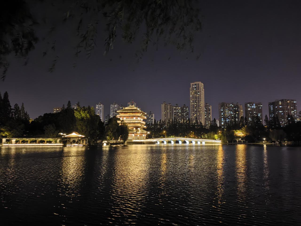 逍遥津夜景