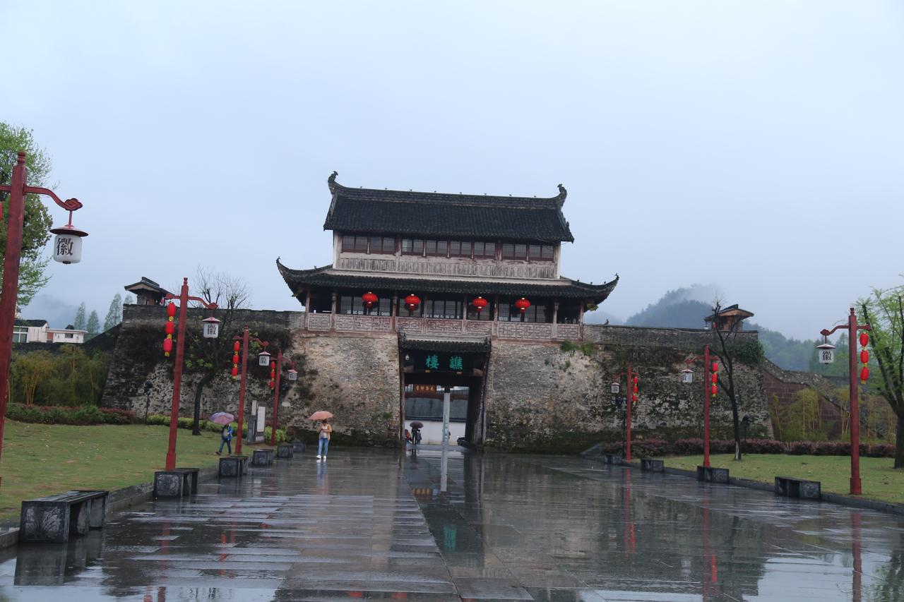 徽州古城南谯楼，古城标志性建筑