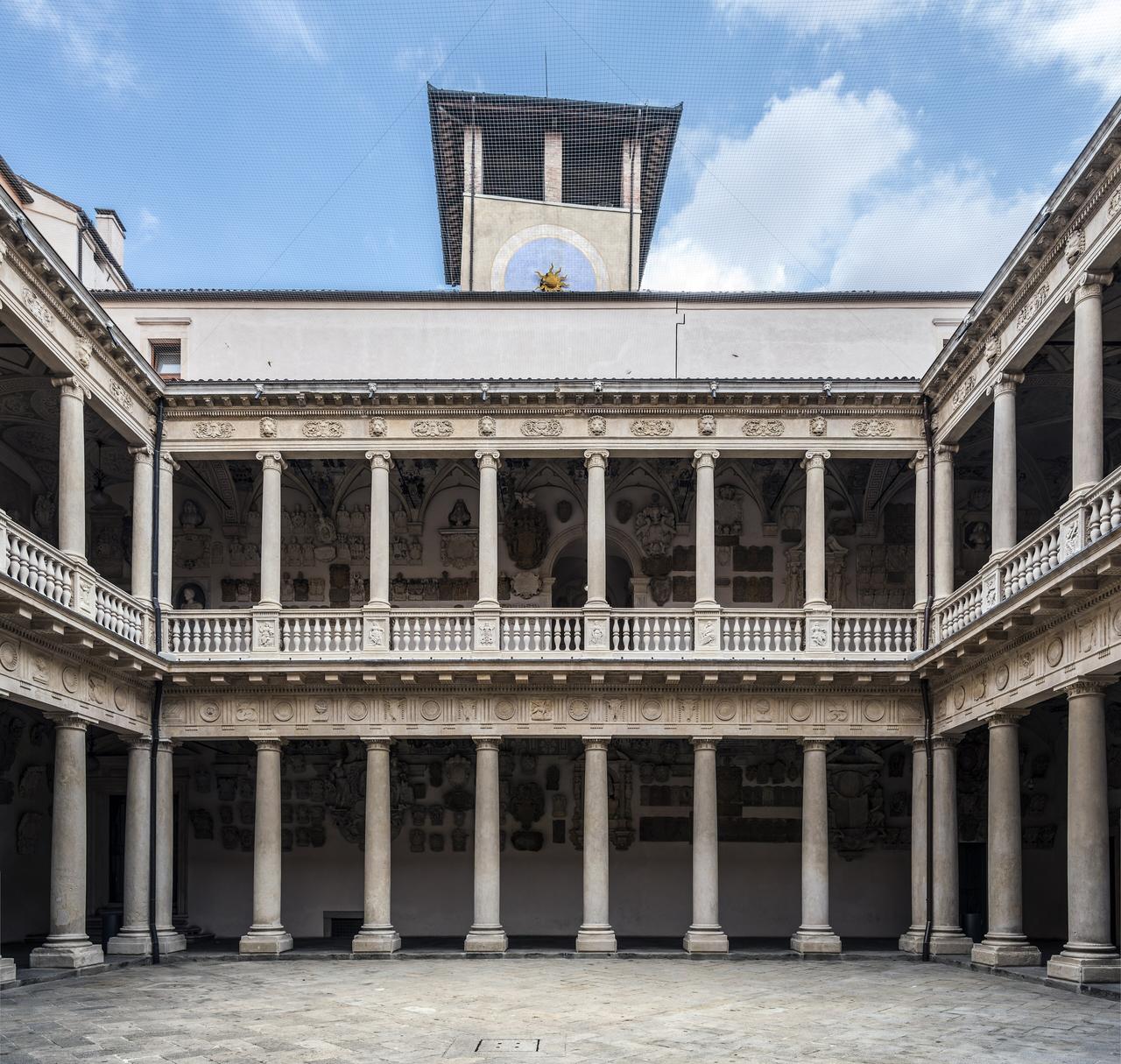 Palazzo Bo庭院入口，帕多瓦大学主楼