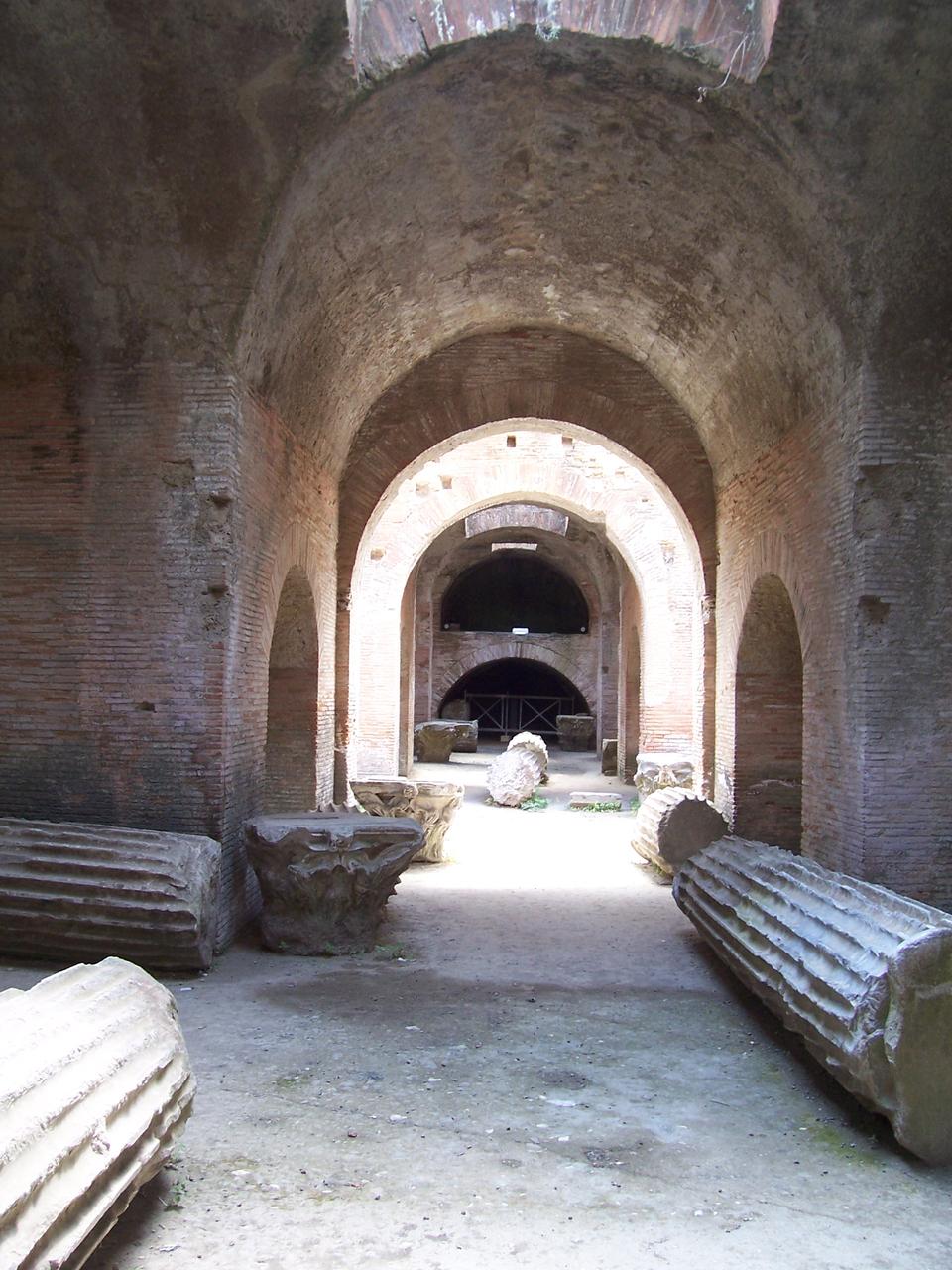 Flavian Amphitheater地下走廊