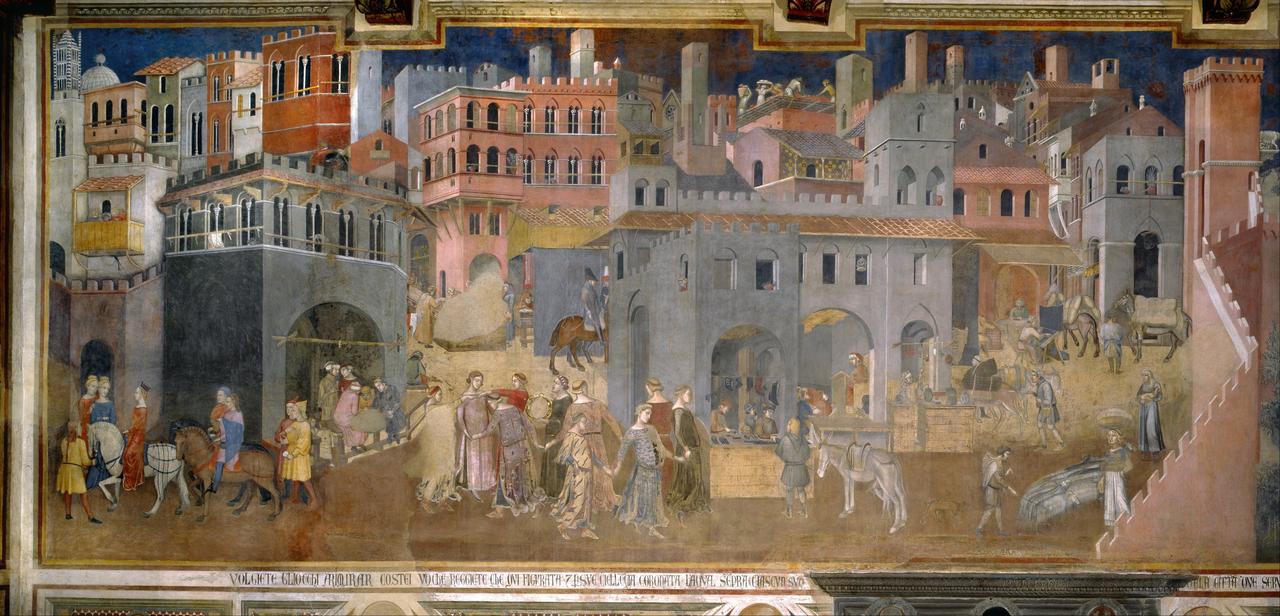 Lorenzetti《好政府在城市的效应》
