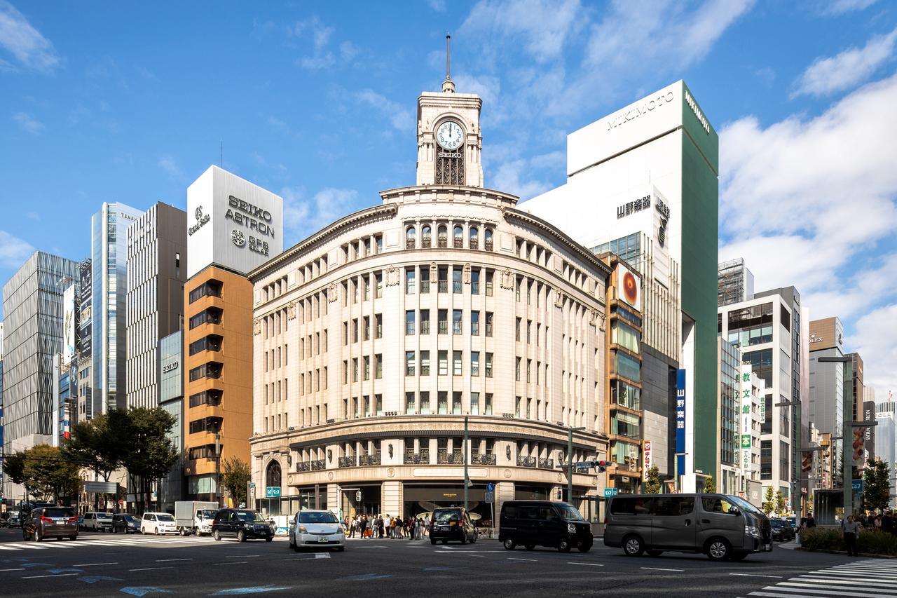 2024年的和光建筑，现称SEIKO HOUSE GINZA，外观与1932年相同