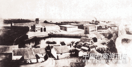 1935年沙市纱厂全景