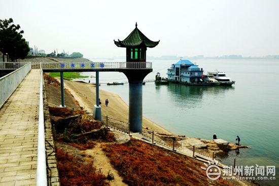 沙市水文站历史影像