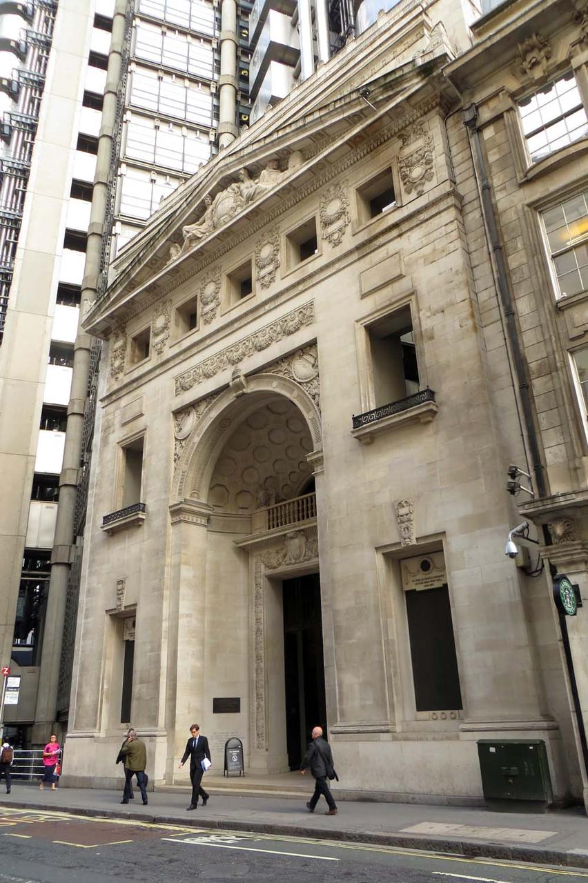 1928 年 Lloyd's 旧门面
