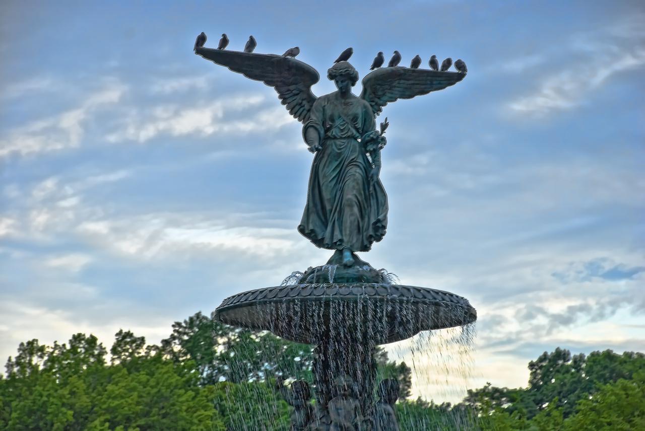 Angel of the Waters 喷泉近景