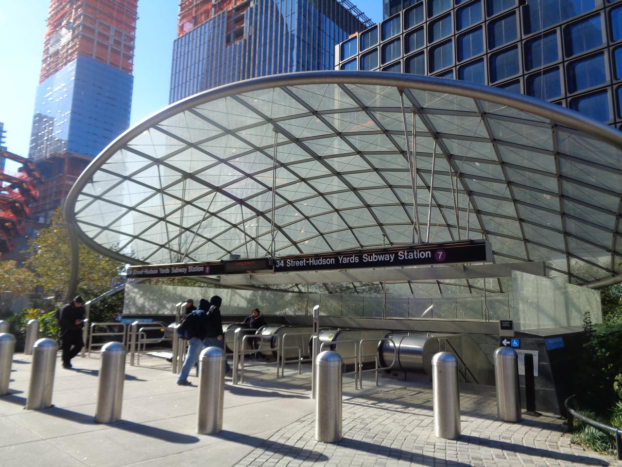 34 街-Hudson Yards 地铁站入口