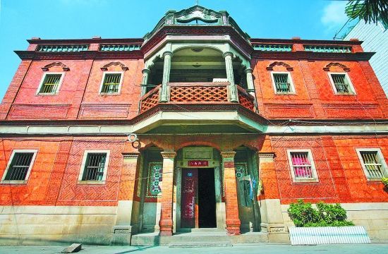 青龙巷李妙森故居，菲律宾华侨建造的番仔楼