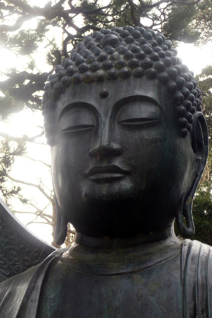 Bronze Buddha at Japanese Tea Garden