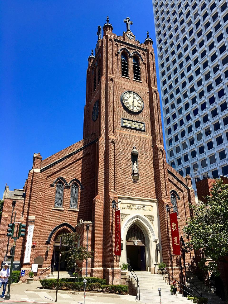 Old Saint Mary's 钟楼钟面