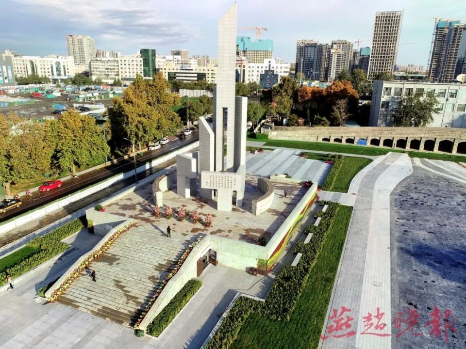 中山路胜利大街平交口填平后景象