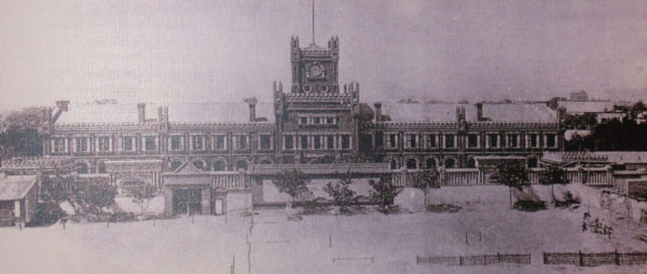 山西大学堂1904年历史照片