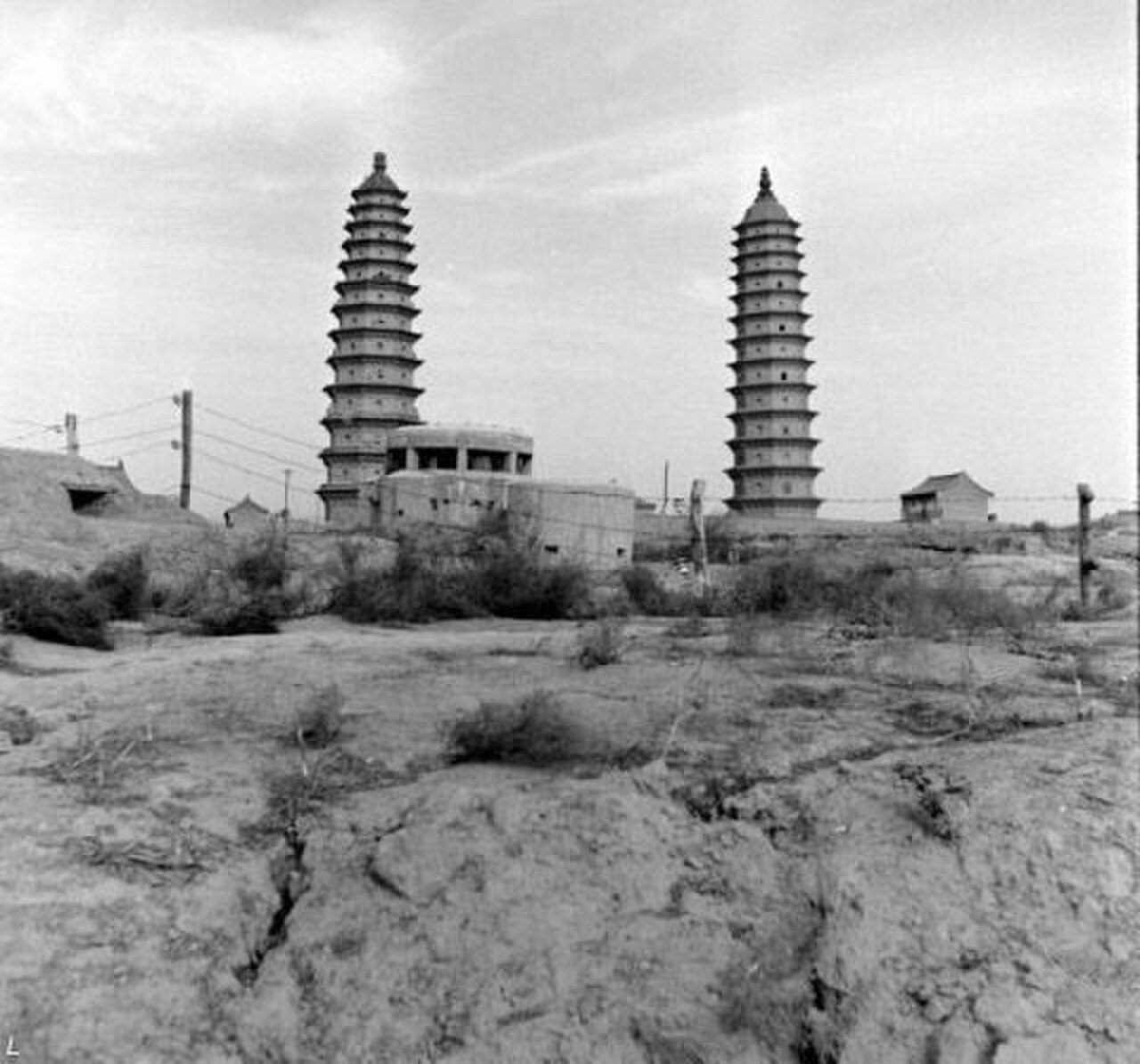 1948年太原航拍照片