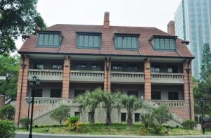 徐世昌旧居周边街景，英租界建筑群