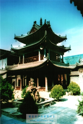 大学习巷清真寺礼拜大殿外景