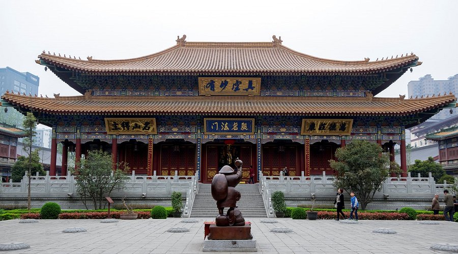 大兴善寺山门及庭院