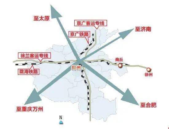 陇海铁路从郑州城区穿过
